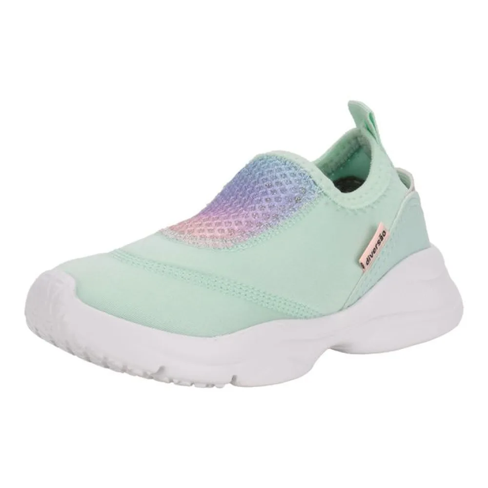 Tênis Infantil Slip On Mini Halley Diversão DI2349 VERDE 20