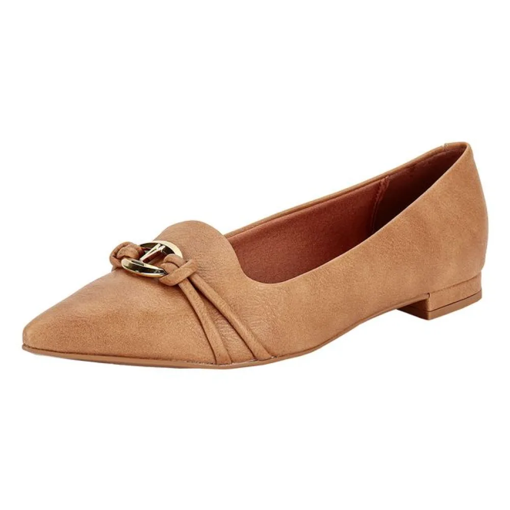 Sapatilha Feminina Flat Vizzano 12061004 CAMEL 34