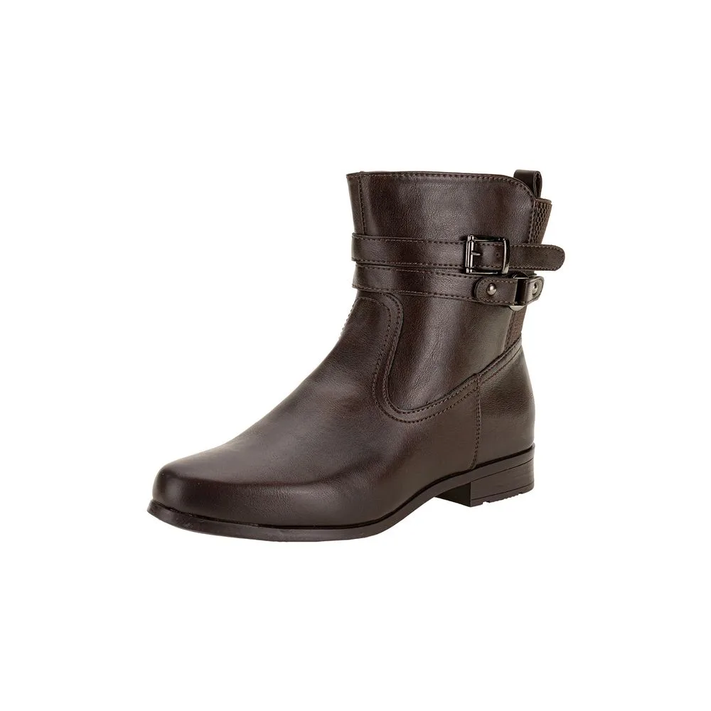Bota Feminina Cano Baixo Mooncity 72329 CAFÉ 34