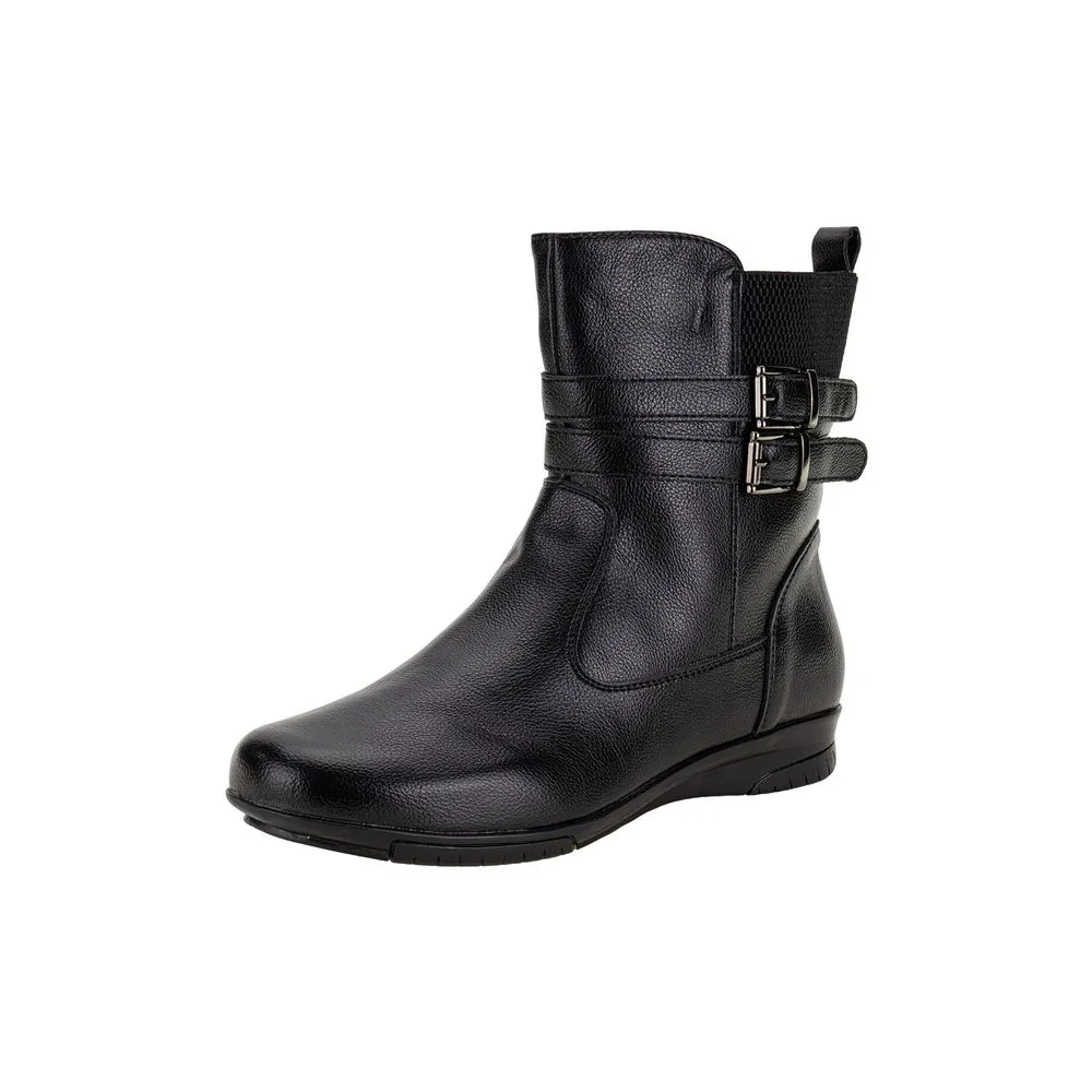 Bota Feminina Cano Baixo Mooncity 71147 PRETO 34