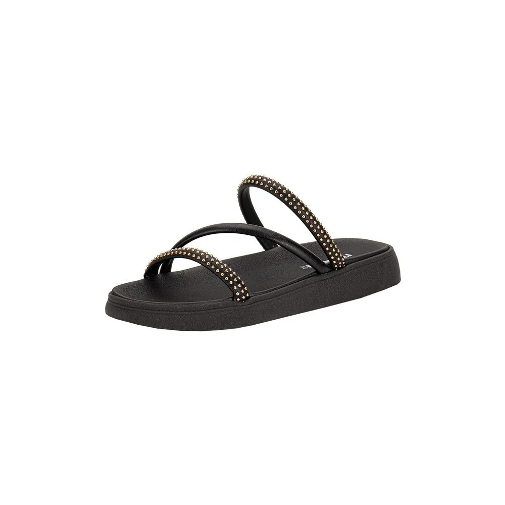 Tamanco Feminino Flat Moleca 5469121 PRETO 34