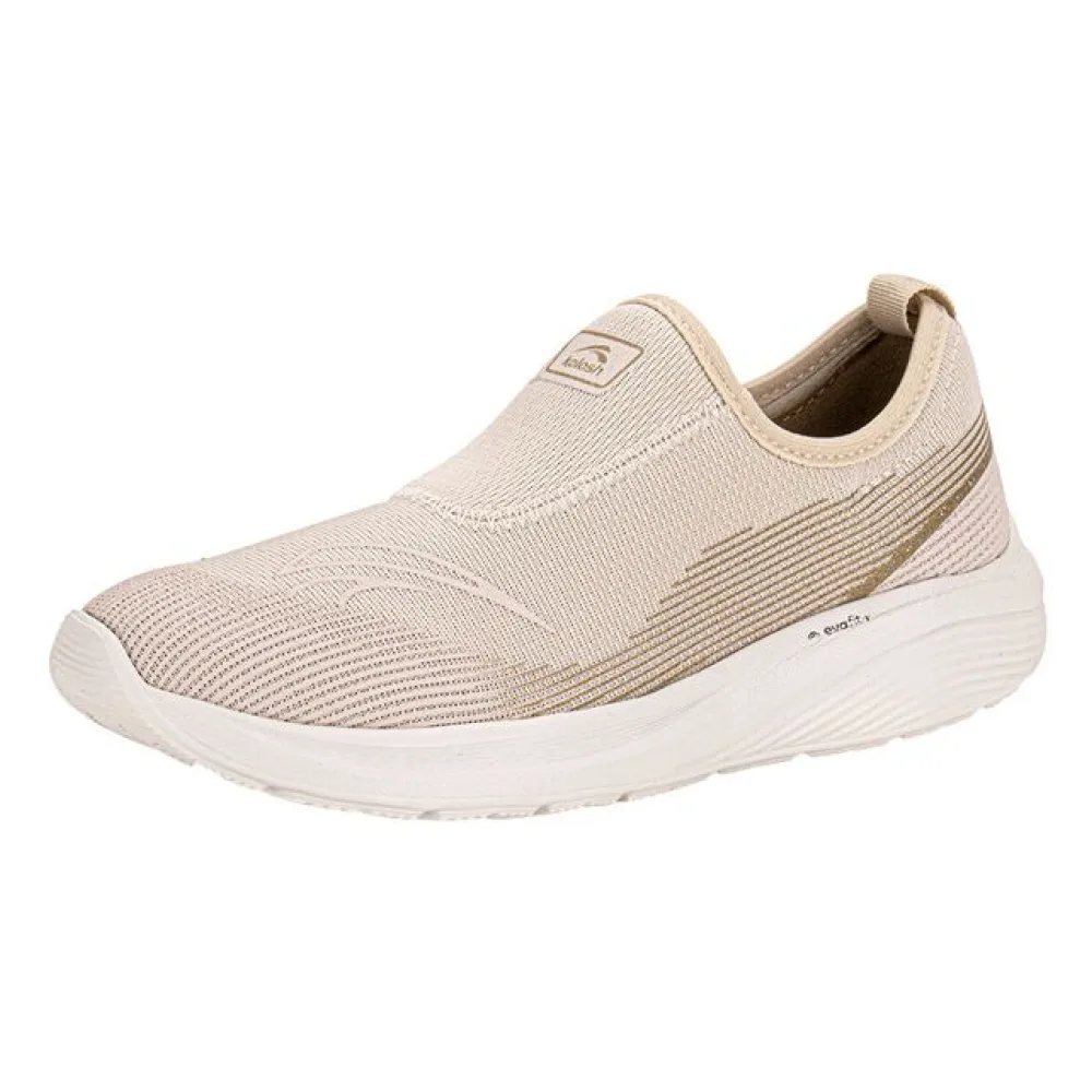 Tênis Feminino Slip On Kolosh E0421 BEGE 34