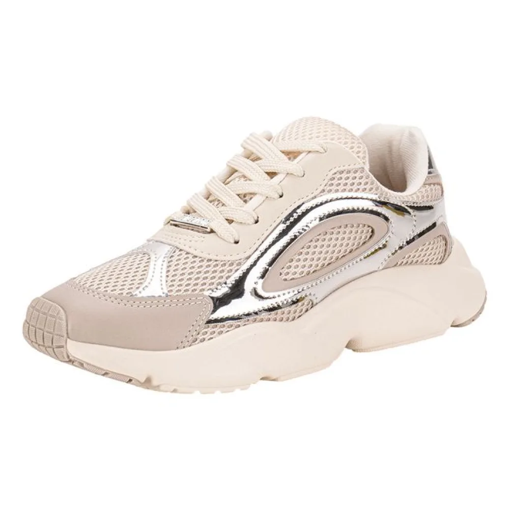 Tênis Feminino Chunky Vizzano 1440100 MARFIM 34