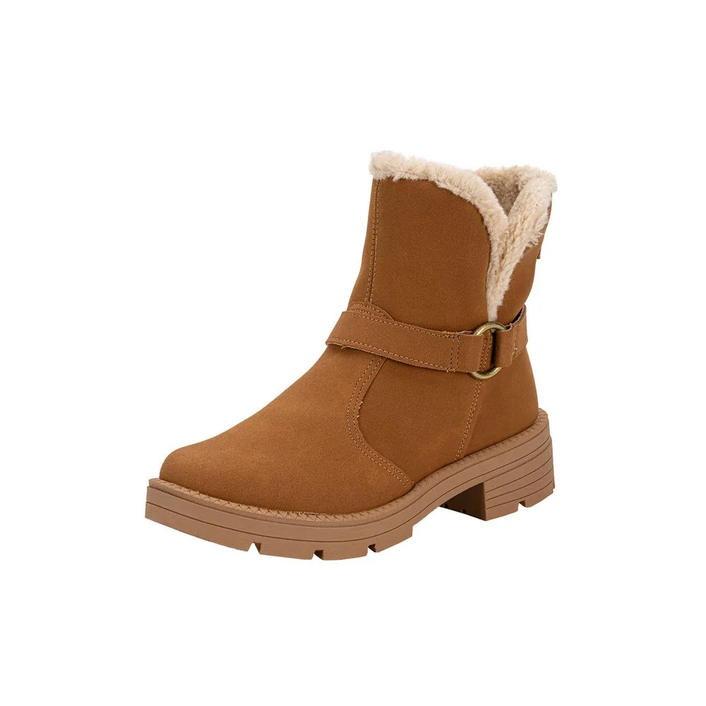 Bota Feminina Cano Baixo Dakota D0631 CAMEL 34