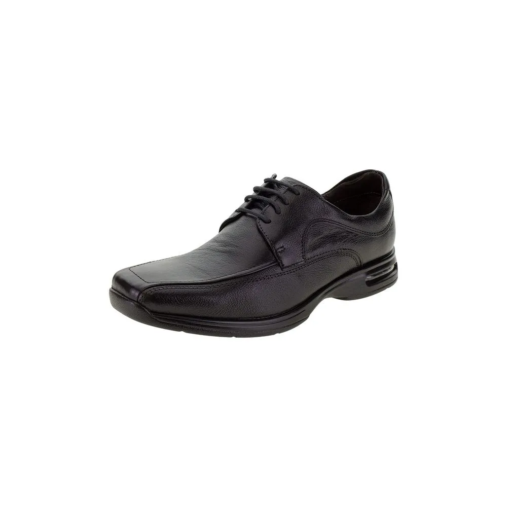 Sapato Masculino Social Air Spot Democrata - 448026 PRETO 01 39