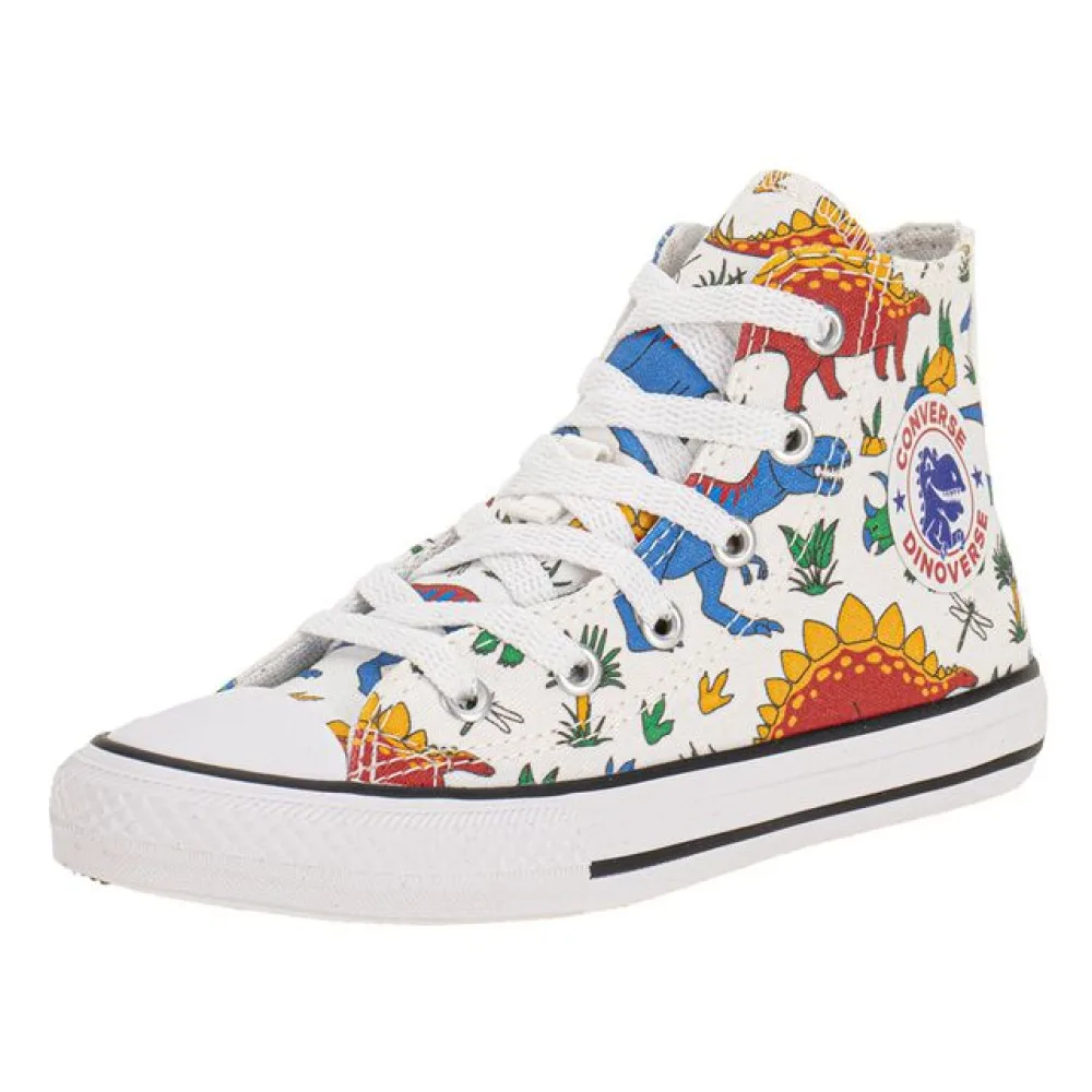 Tênis Infantil Chuck Taylor All Star Dino Converse CK1322 BRANCO 26