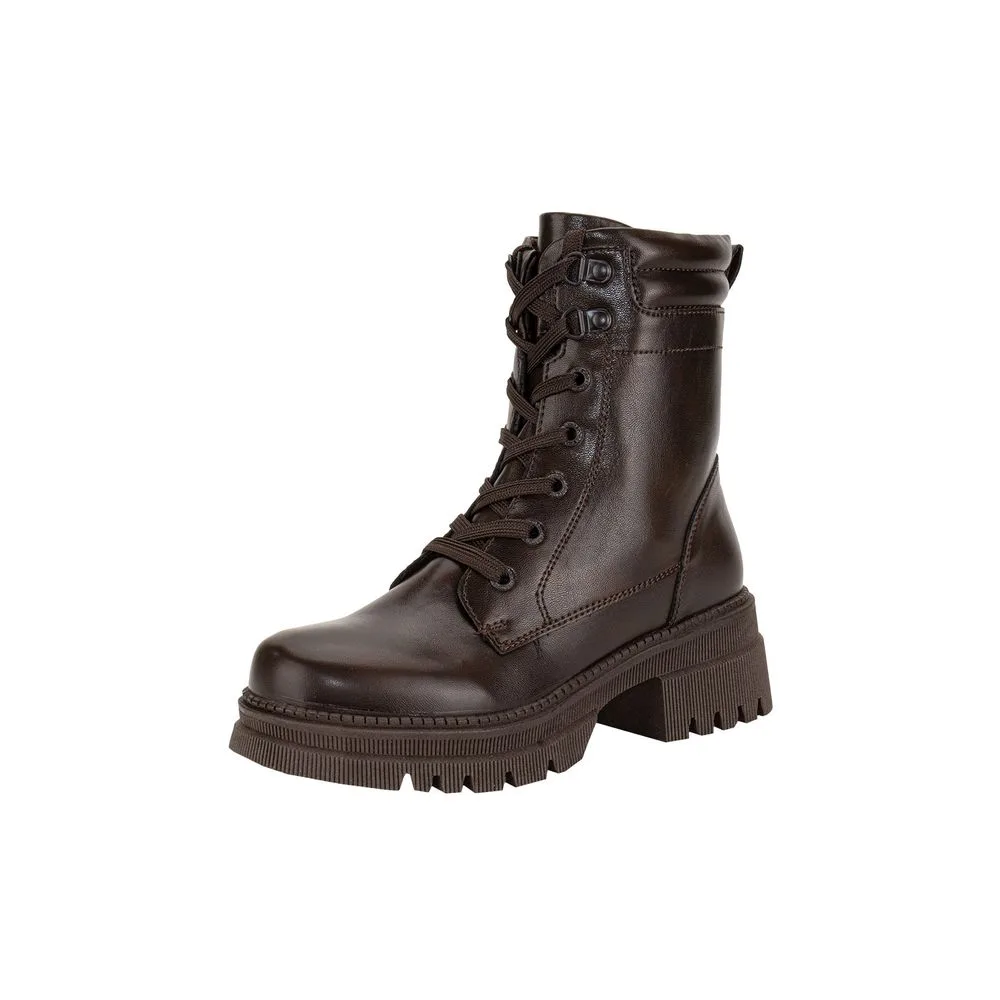Bota Feminina Coturno Mooncity 72264 CAFÉ 34