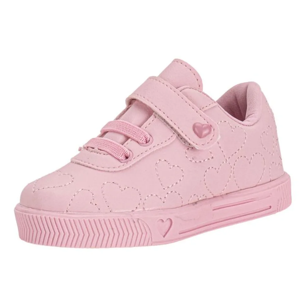 Tênis Infantil Feminino Linda Jú 2023426 ROSA 21