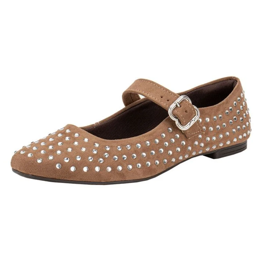 Sapatilha Feminina Flat Dakota DA235 CAFÉ 34