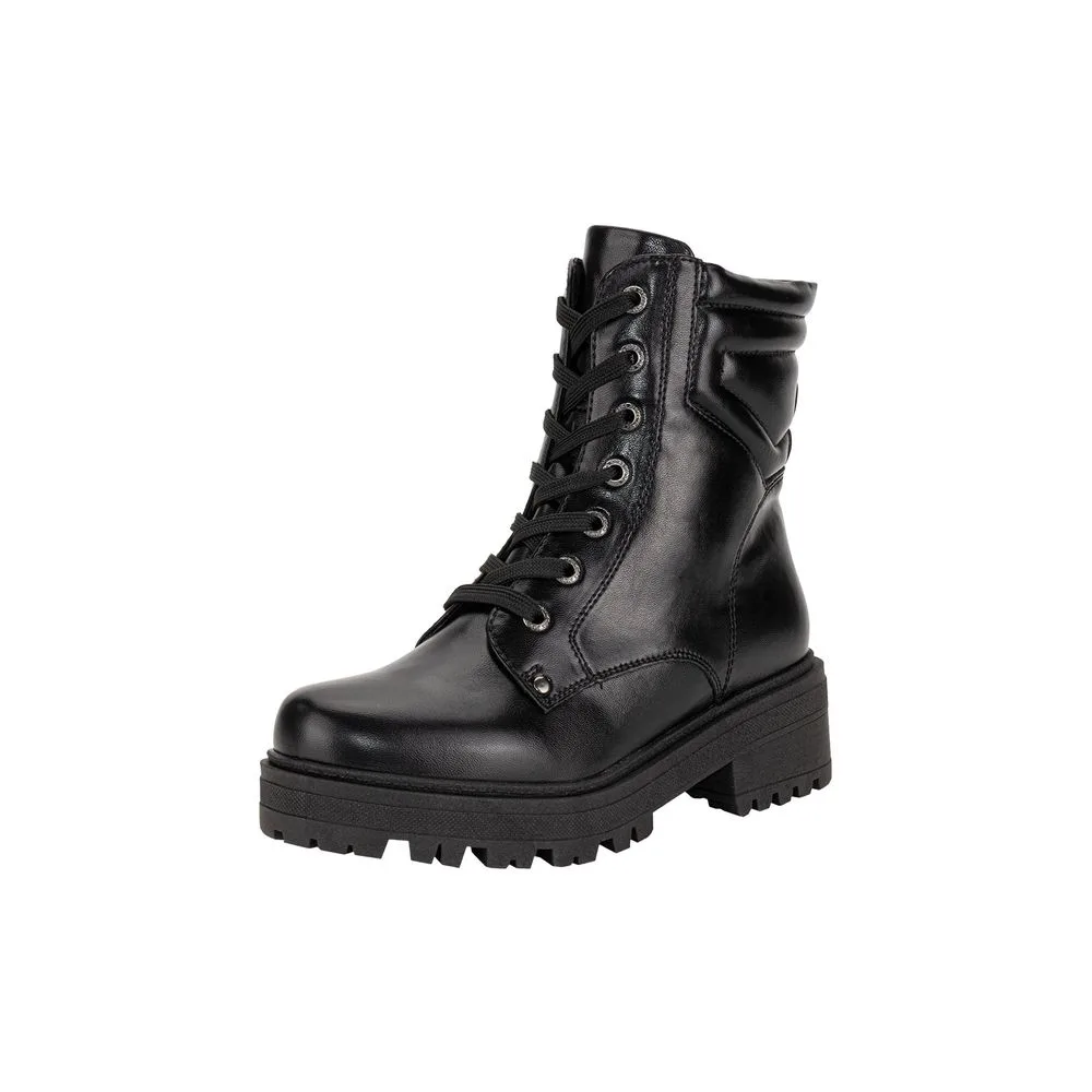 Bota Feminina Coturno Mooncity 72234 PRETO 34