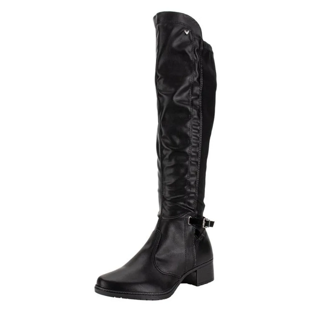 Bota Feminina Cano Alto Mississipi ME121 PRETO 34