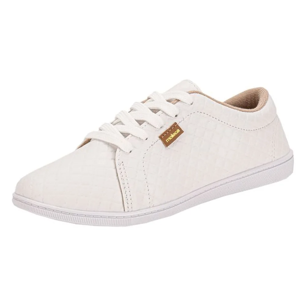 Tênis Feminino Casual Moleca 5605463 BRANCO 34