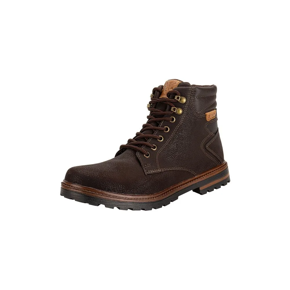 Bota Masculina Coturno Stay 4811.00 CAFÉ 38