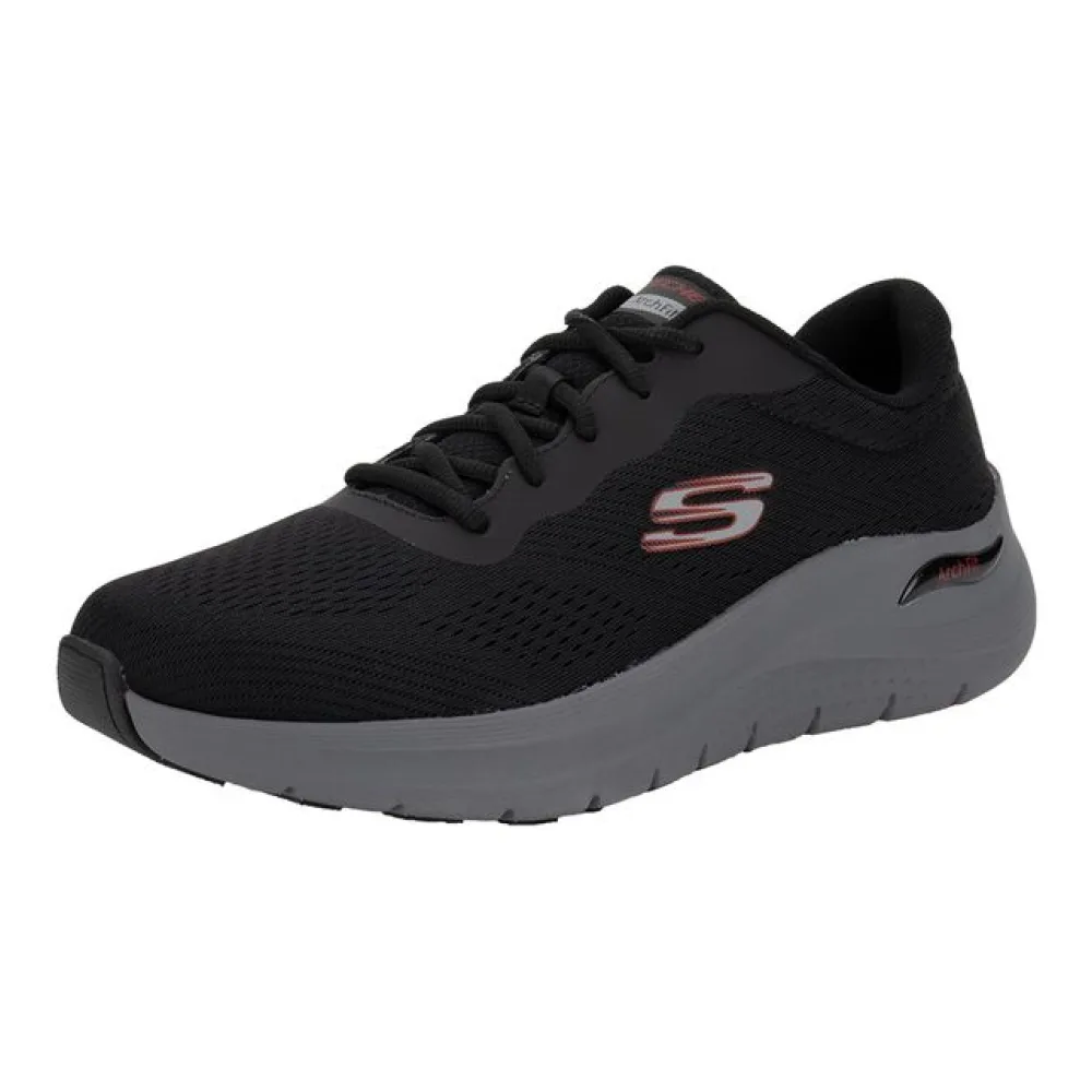 Tênis Masculino Arch Fit 2.0 Skechers 232700 PRETO/CINZA 38
