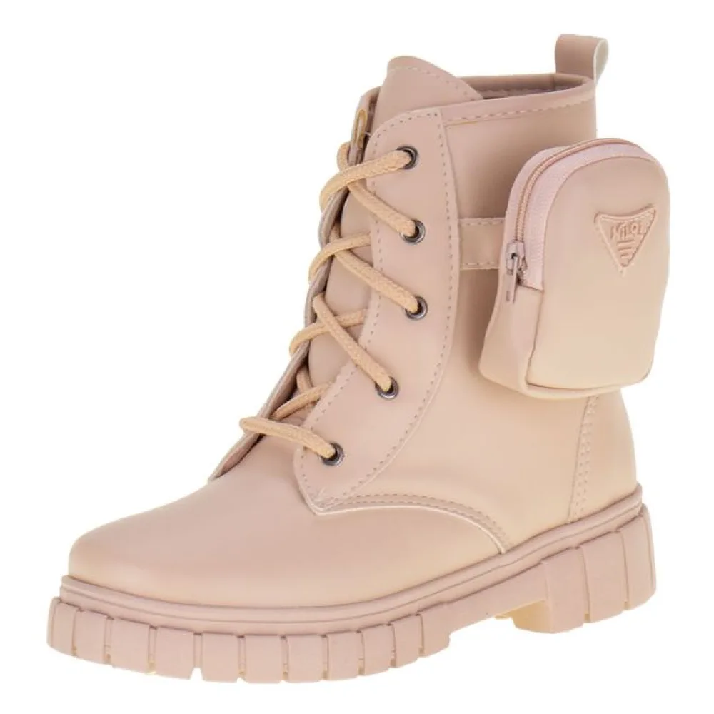 Bota Infantil Coturno Bag Nilqi - 1500 ROSA 01 28
