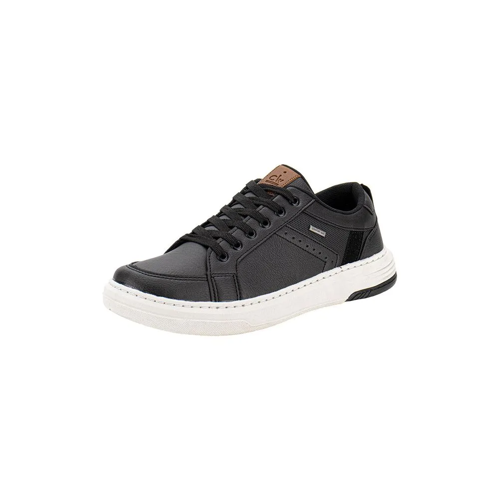 Sapatênis Masculino Confort Way - 9103 PRETO 01 38
