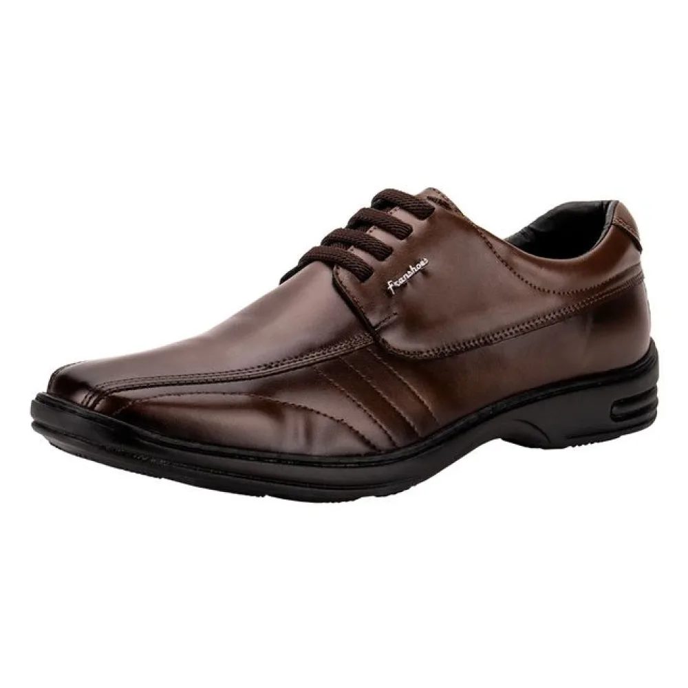 Sapato Masculino Social Franshoes - FB2711 CAFÉ 01 39