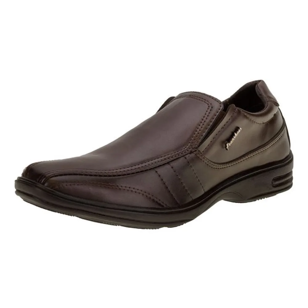 Sapato Masculino Social Franshoes - FB2665 CAFÉ 38