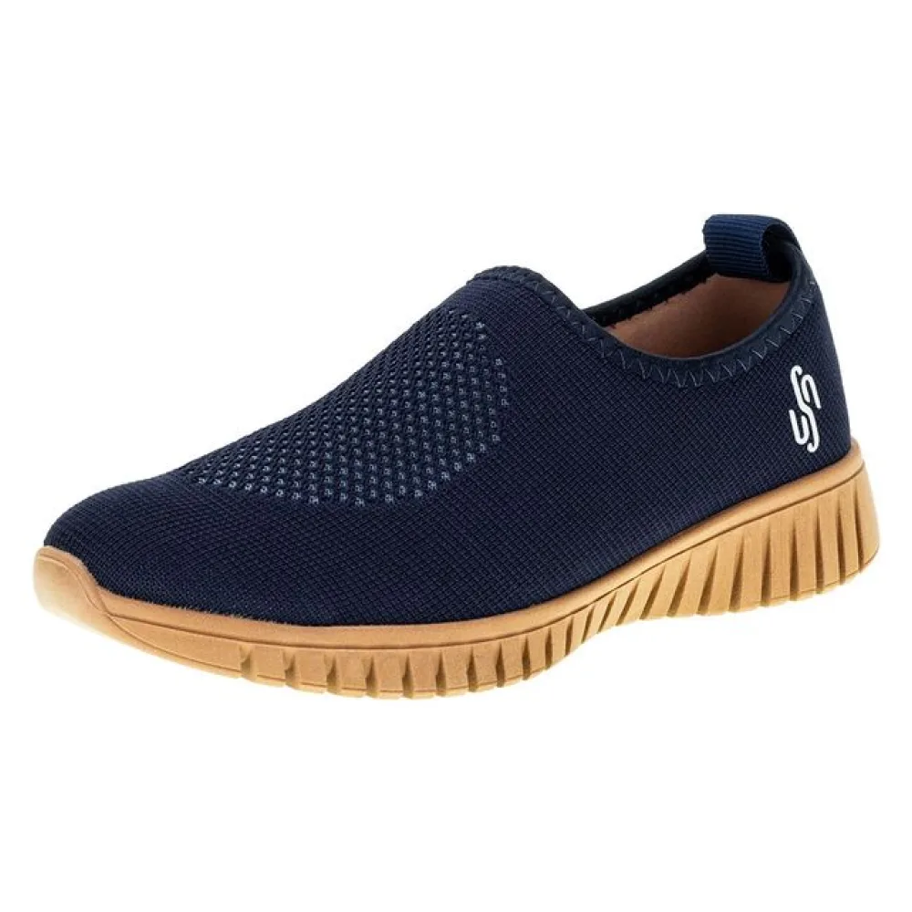 Tênis Feminino Gaspea Tricot Usaflex - AE2208 MARINHO 41