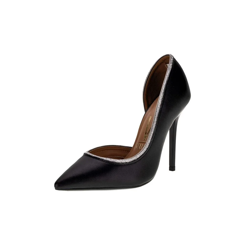 Scarpin Feminino Salto Fino Vizzano 1421110 PRETO 37