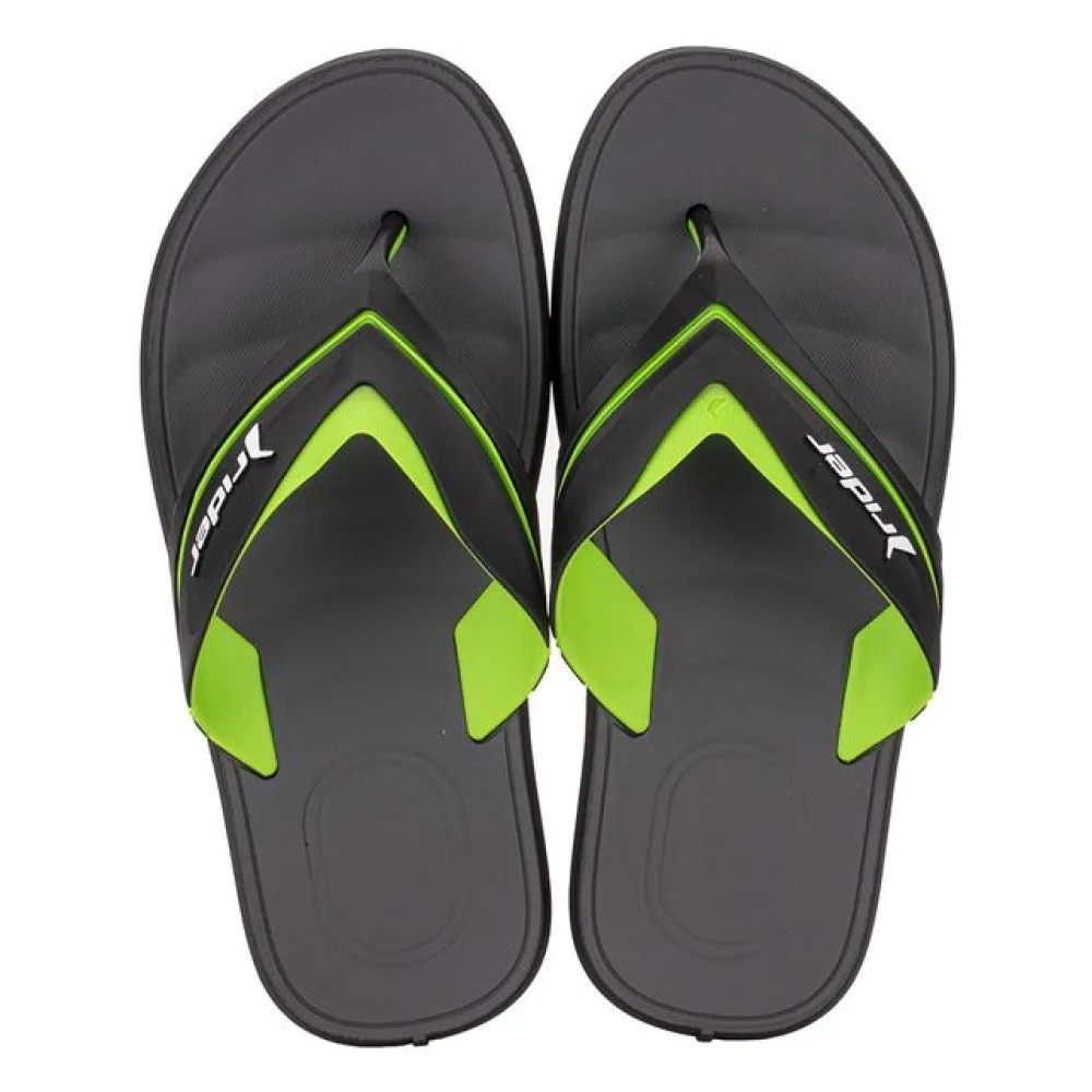 Chinelo Masculino Free III Rider 12455 PRETO/VERDE 37/38