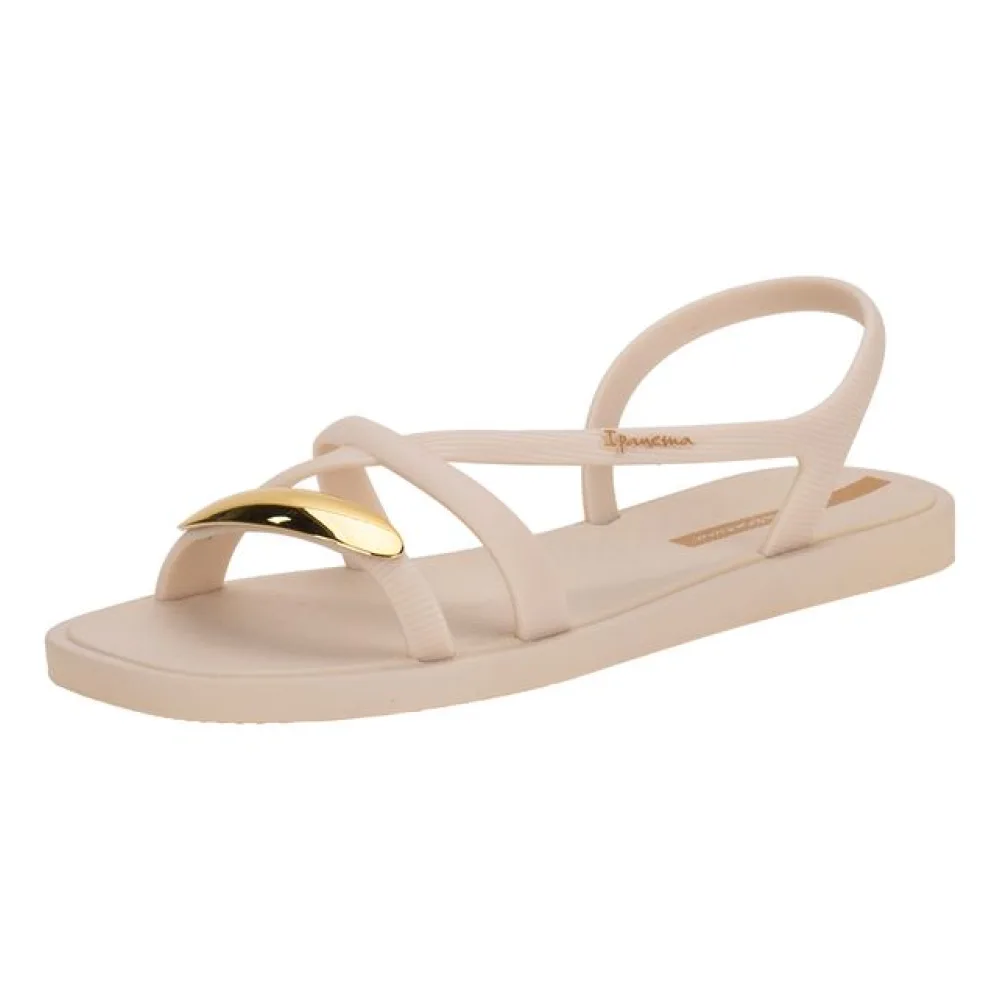 Sandália Feminina Flat Go Chic Ipanema 27350 MARFIM 34