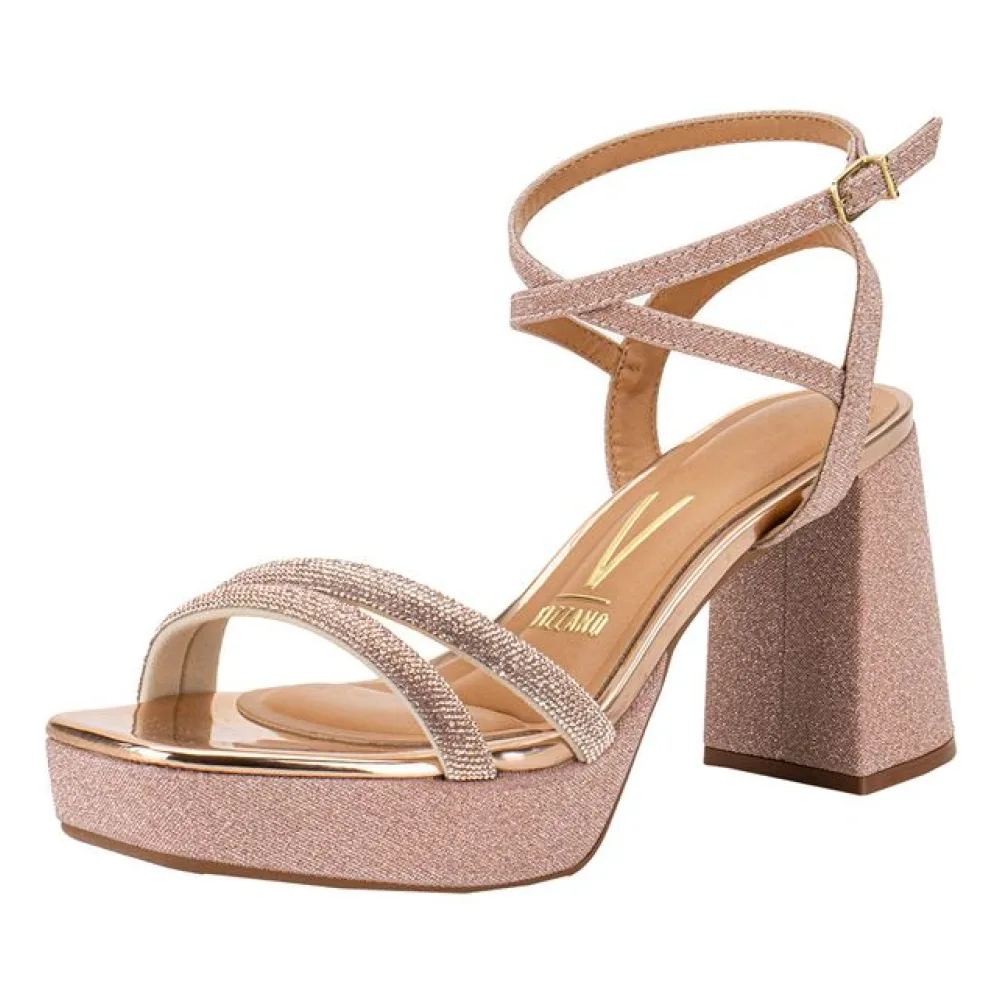 Sandália Feminina Meia Pata Vizzano 6472213 BRONZE 36
