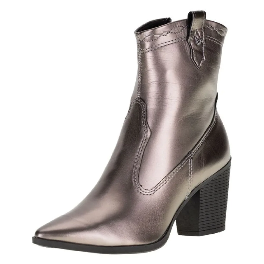 Bota Feminina Country Cano Baixo Mississipi - Q8824 CINZA 34