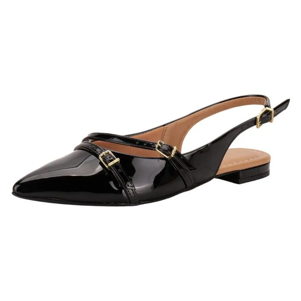Sapato Feminino Mule Vizzano 1206296 VERNIZ/PRETO 35