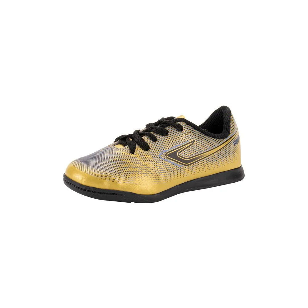 Chuteira Infantil Masculina Slick VI Futsal Topper TP05810 OURO 34