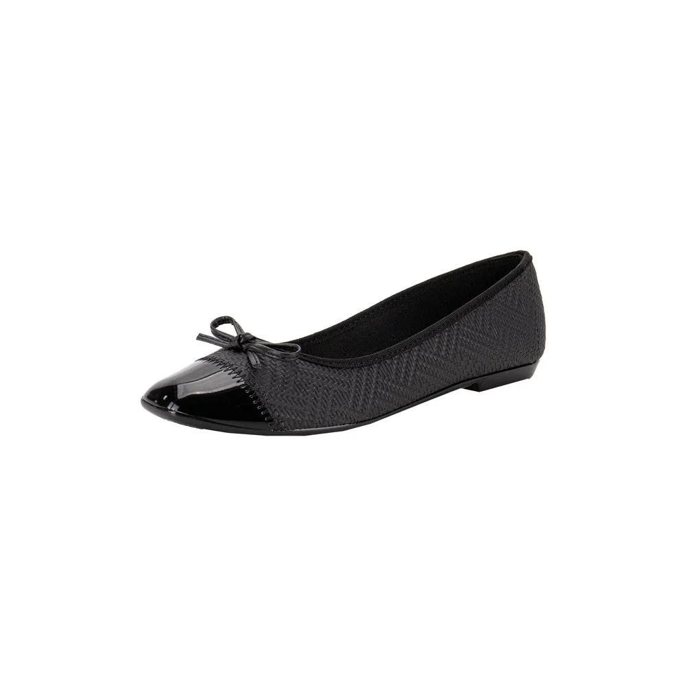 Sapatilha Feminina Flat Moleca 5729110 PRETO 34