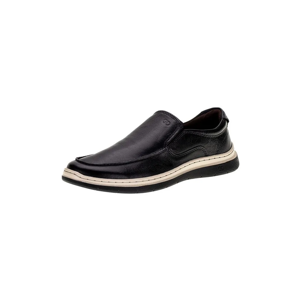 Sapatênis Masculino Leave Democrata - 245201 PRETO 37
