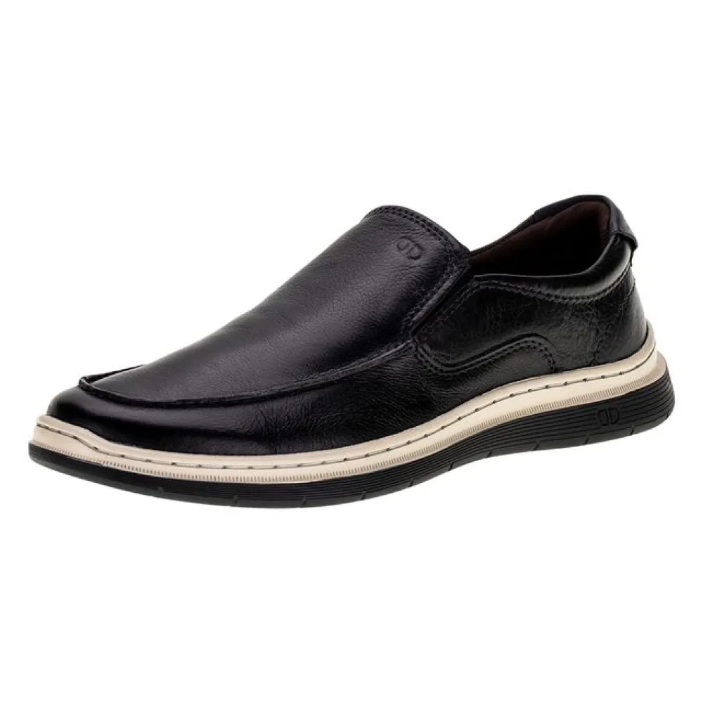Sapatênis Masculino Leave Democrata - 245201 PRETO 37