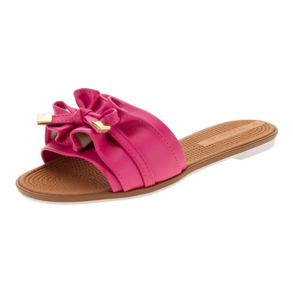 Sandália Feminina Rasteira Moleca - 5297446 PINK 38