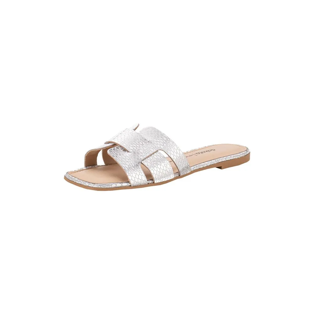 Tamanco Feminino Flat Dakota Y8041 PRATA 36