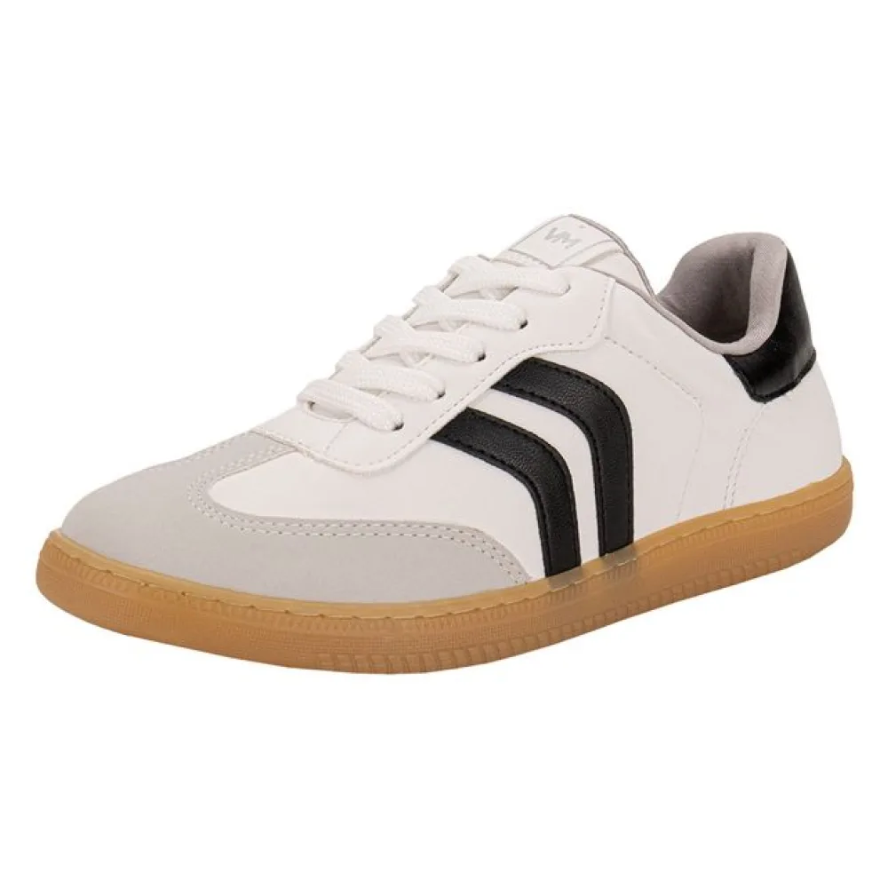 Tênis Feminino Casual Via Marte 129003 BRANCO/CINZA 34