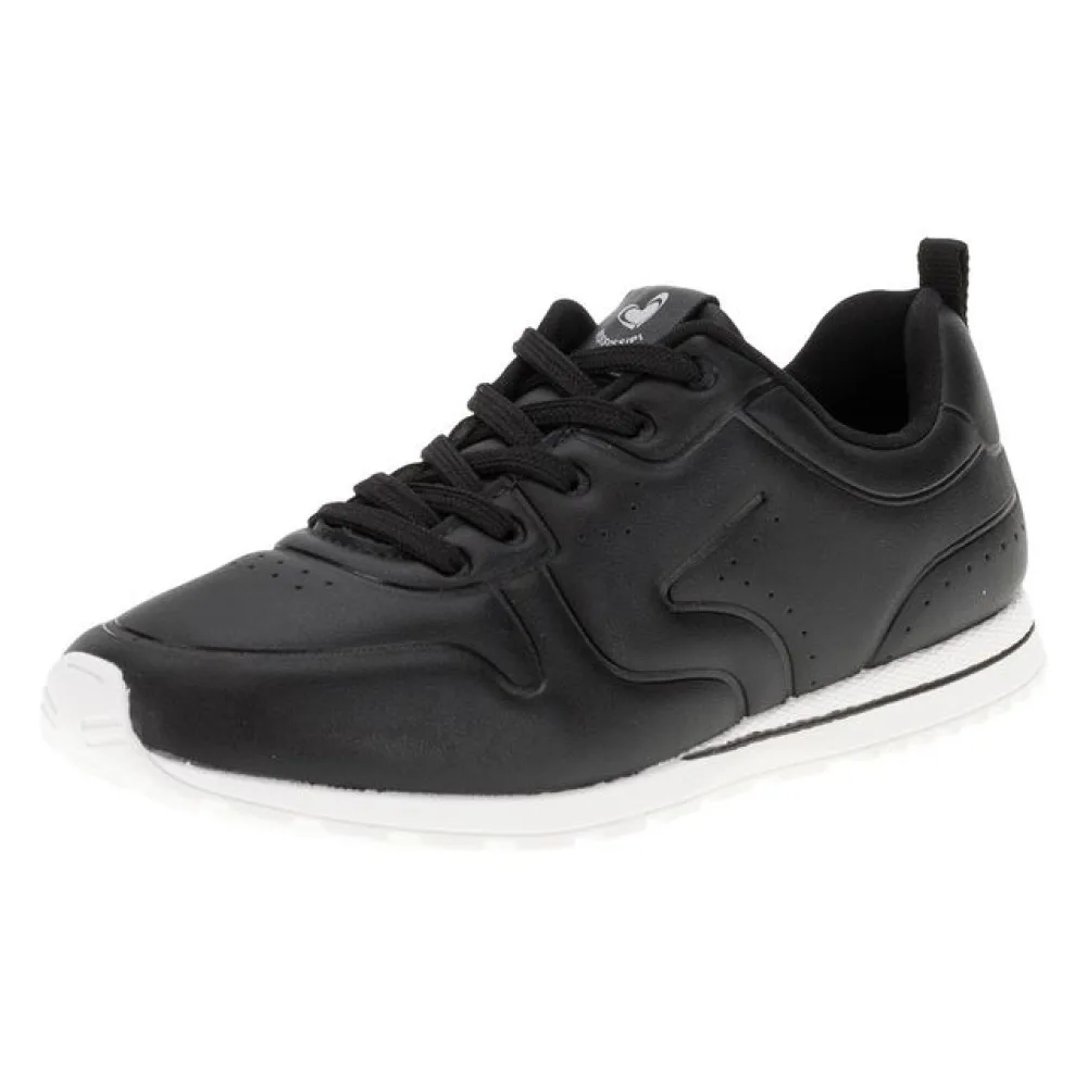 Tênis Feminino Casual Mississipi - Q7401 PRETO 35