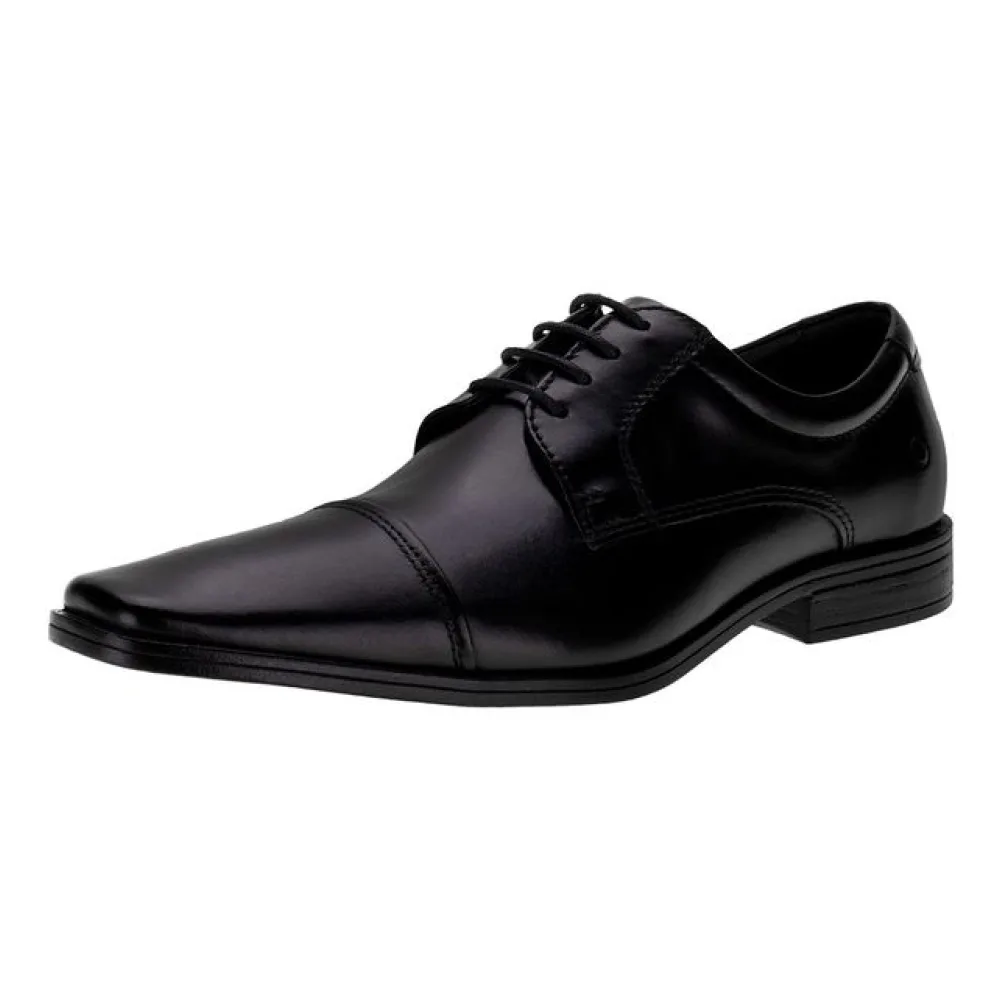 Sapato Masculino Social Vega Democrata 055201 PRETO 37
