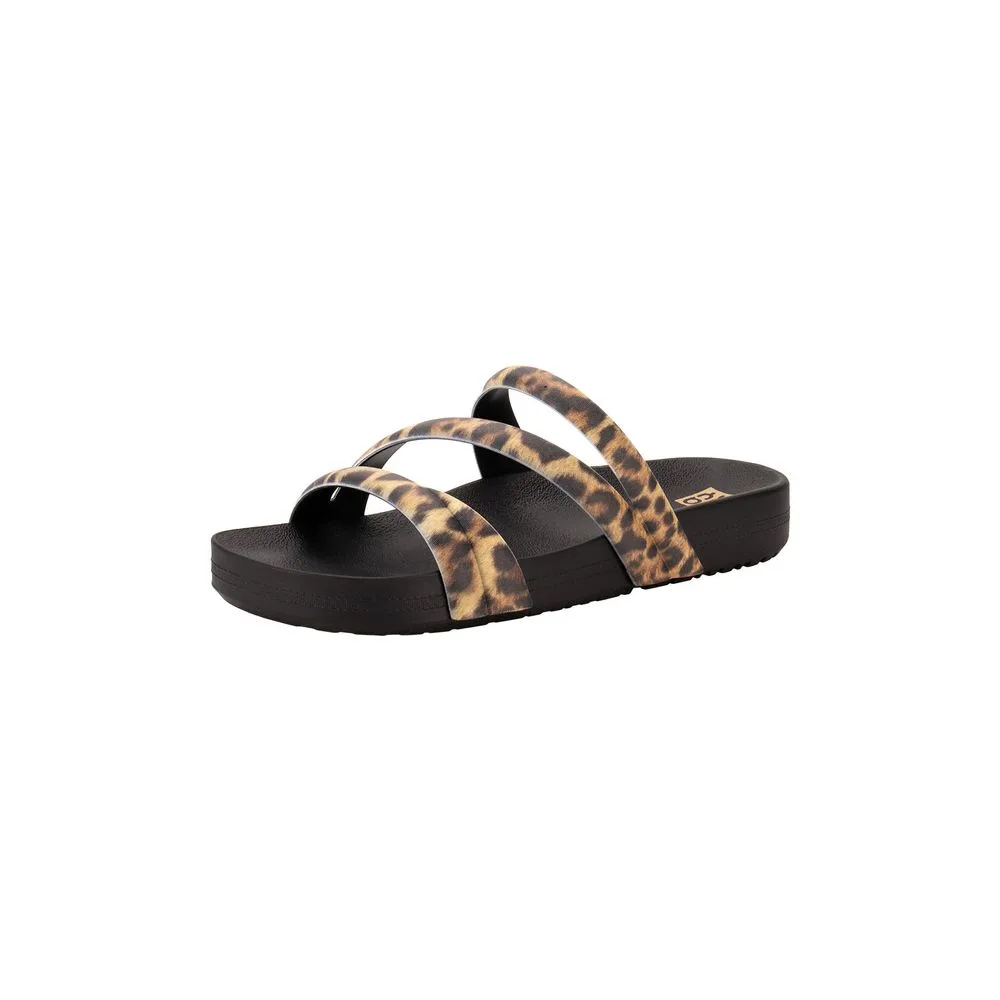 Tamanco Feminino Flat Pop Zaxy 19211 ONÇA 33/34