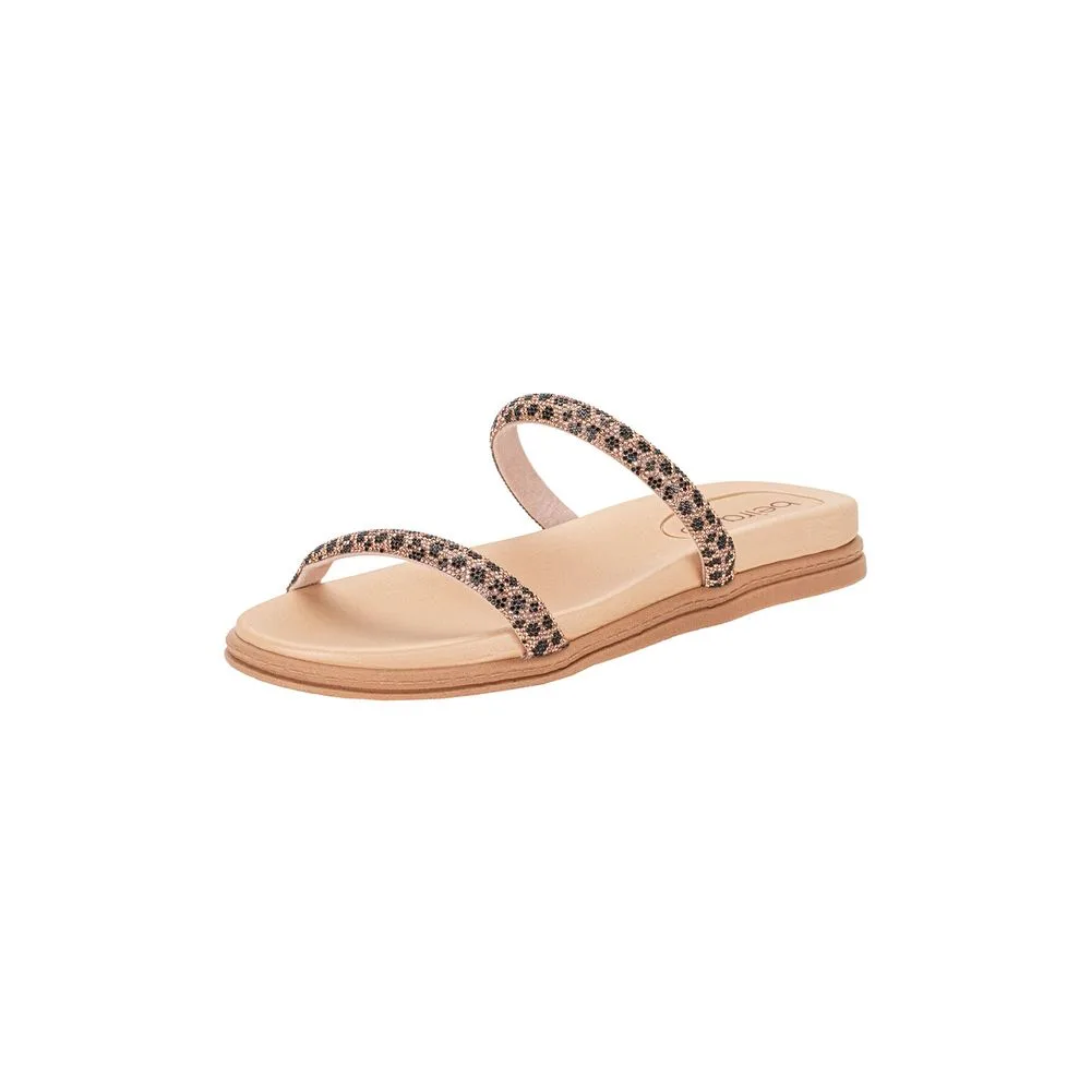 Tamanco Feminino Flat Beira Rio 8488105 BRONZE 34