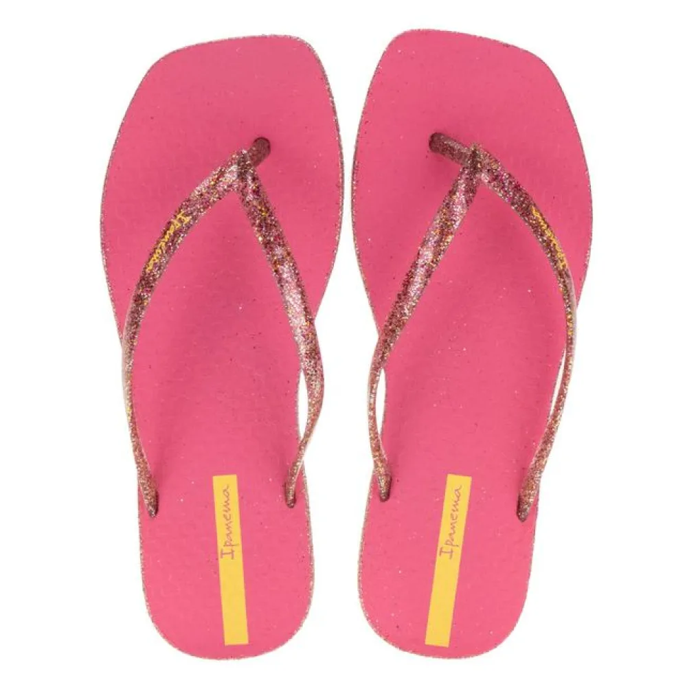 Chinelo Feminino Edge Maxi Glitter Ipanema - 27095 PINK 33/34