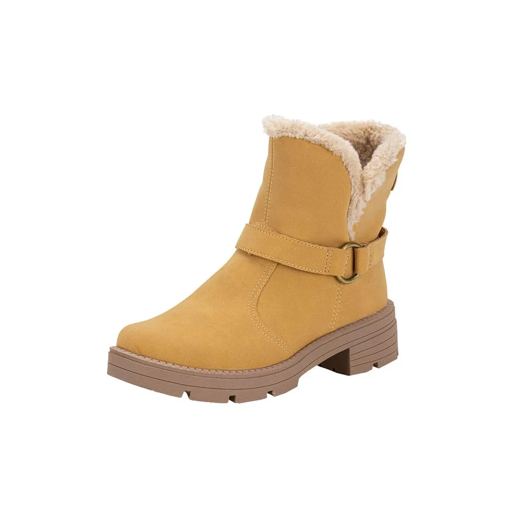 Bota Feminina Cano Baixo Dakota D0631 CASTOR 35