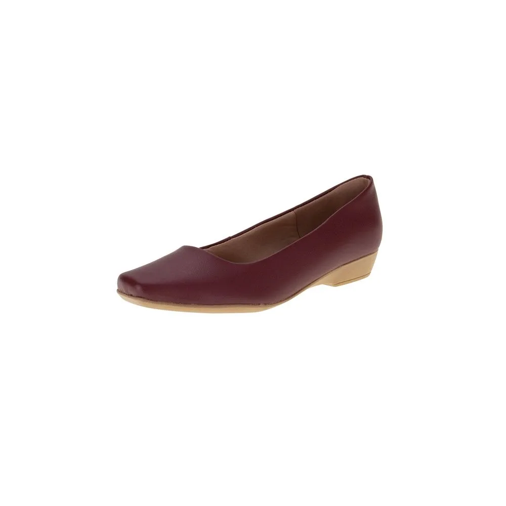 Sapatilha Feminina Flat Usaflex AI1406 VINHO 34