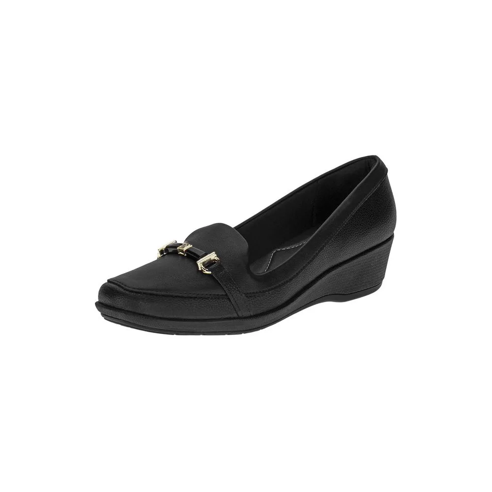 Sapato Feminino Anabela Piccadilly 143215 PRETO 34