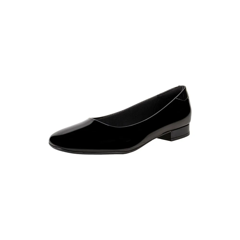 Sapato Feminino Salto Grosso Beira Rio 4318100 VERNIZ/PRETO 35