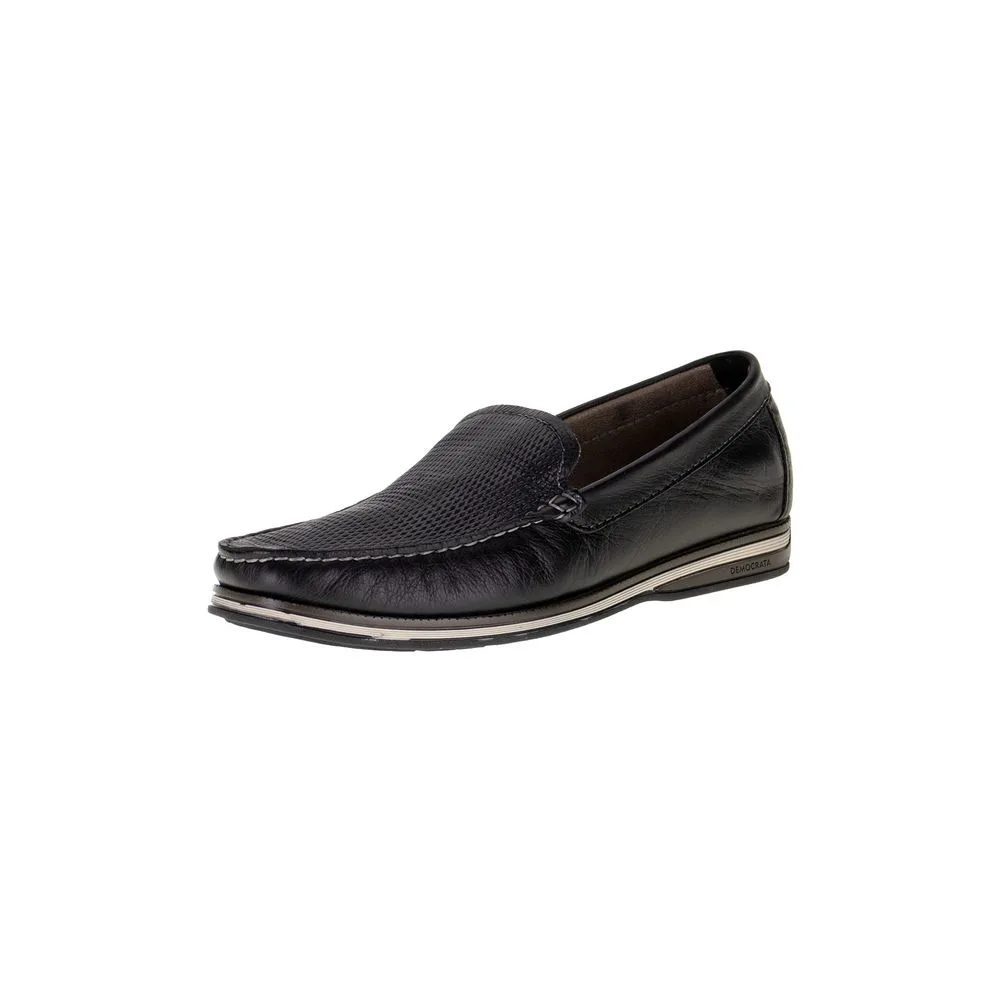 Mocassim Masculino Denim Flow Democrata - 135201 PRETO 37