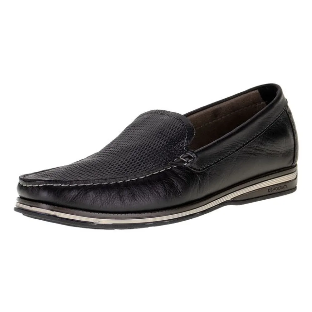 Mocassim Masculino Denim Flow Democrata - 135201 PRETO 37