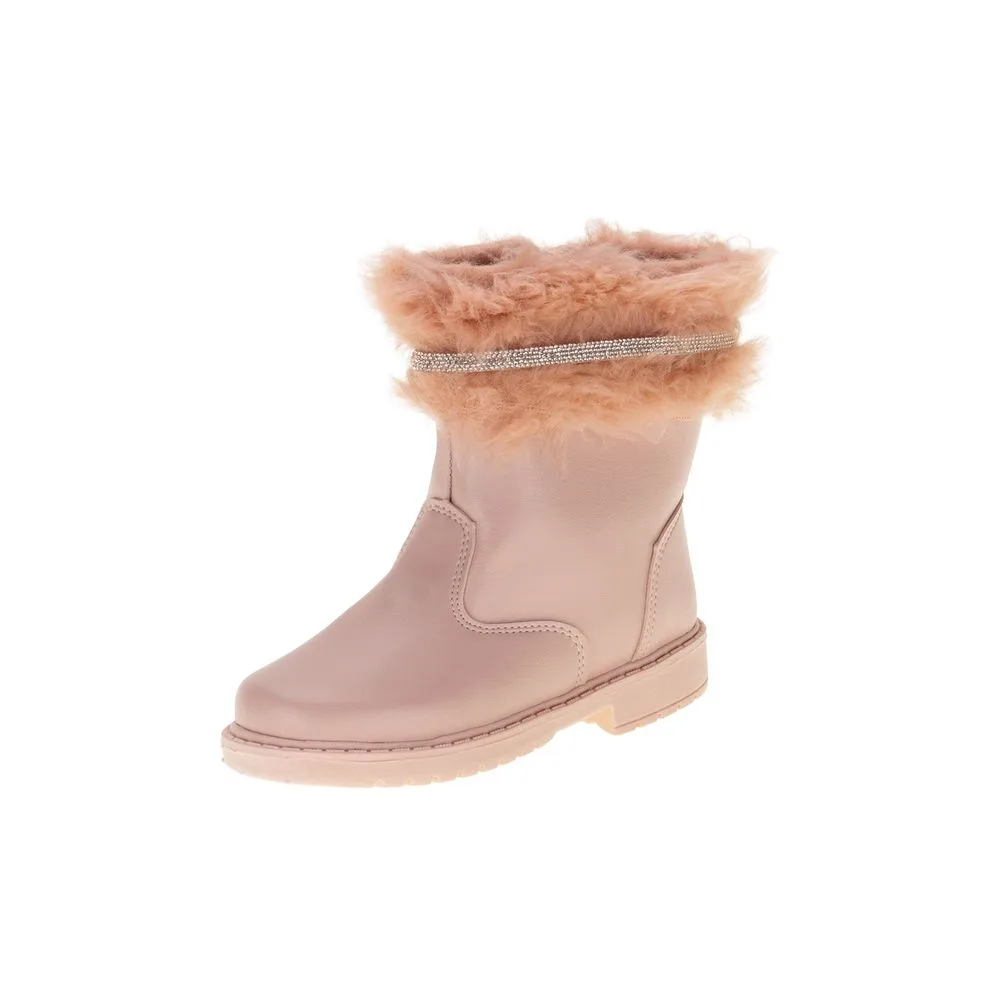Bota Infantil Feminina Doce Menina 1502 ROSA 21