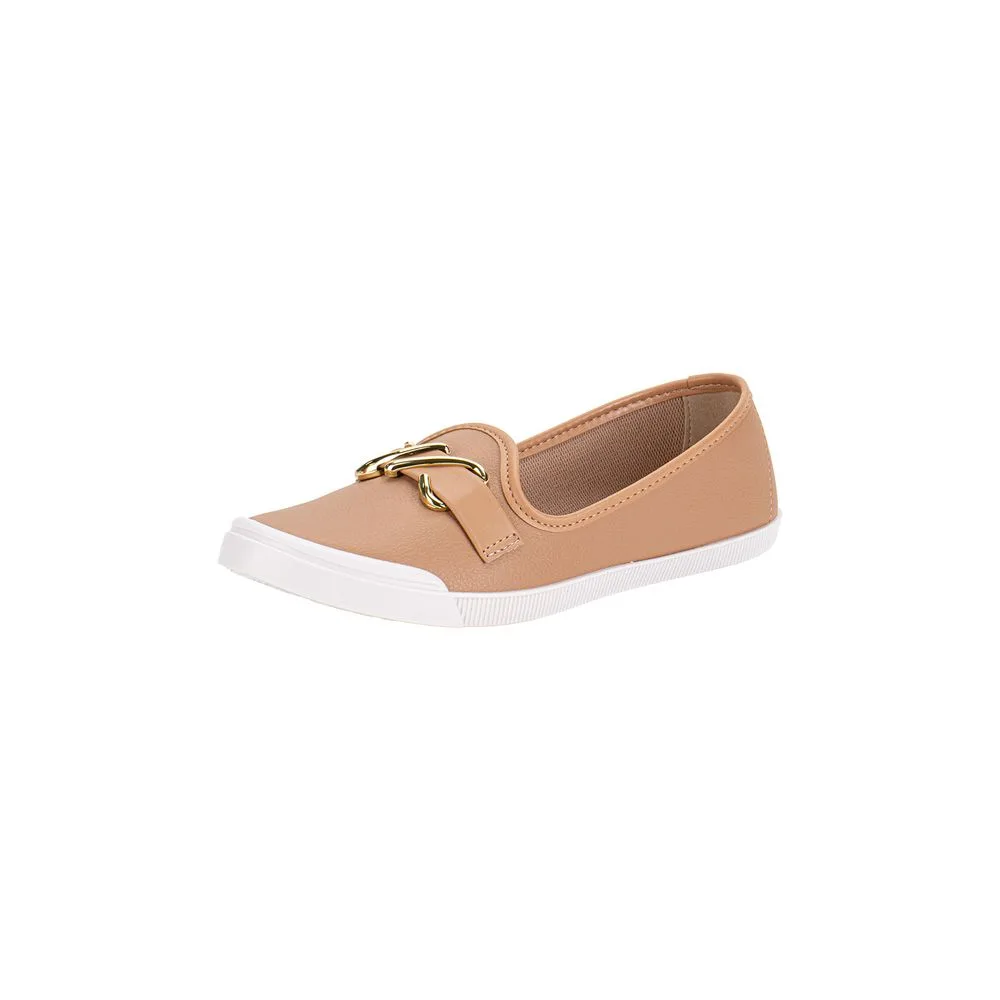 Sapatilha Feminina Flat Moleca 5109796 SALMÃO 37