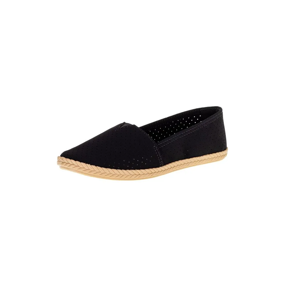 Sapatilha Feminina Alpargata Moleca - 5287200 PRETO/NOBUCK 34